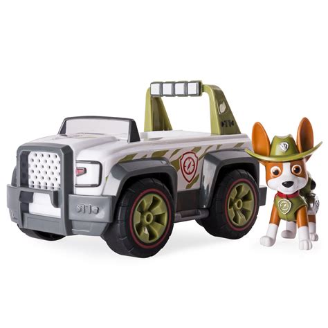 Paw Patrol Jungle Rescue Trackers Jungle Cruiser Vehicle And Figure
