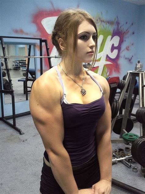 beautiful female bodybuilders who do have larger muscles female bodybuilders