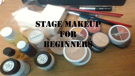 basic stage makeup tutorial for theatre youtube