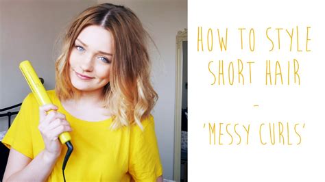 There are things we can do to stimulate a higher percentage of hair follicles in the scalp, which will keep more hair in the growing. HOW-TO: MESSY CURLS FOR SHORT HAIR | tinytwisst - YouTube