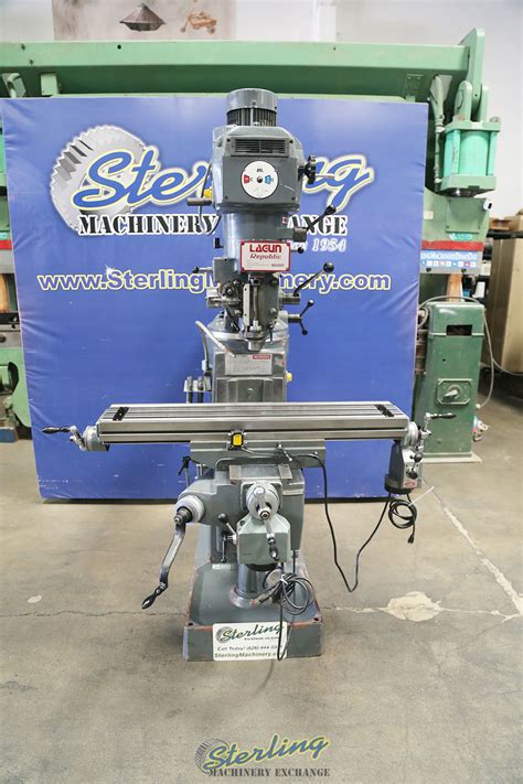 Used Lagun Republic Vertical Milling Machine Vertical Bridgeport