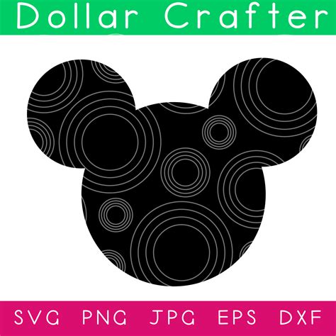 Mickey Mouse Svg Cut File Set For Cricut Or Silhouette ⋆ Dollar Crafter