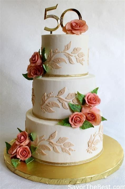 See more of arden brailey cake designs on facebook. 50th Anniversary Cake Design - Savor the Best