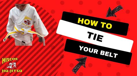 Hiscoe Jiu Jitsu How To Tie Your Jiu Jitsu Belt Youtube