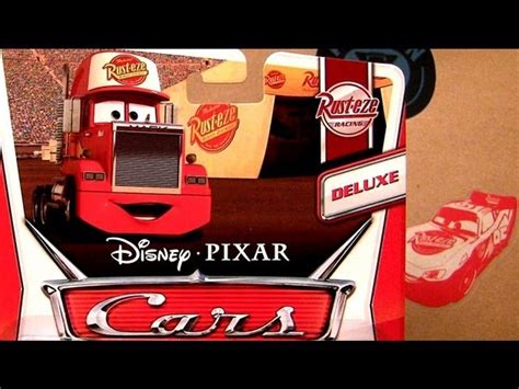 2013 Cars 2 Mack Semi Truck Deluxe Series Rust Eze Racing Series Disney