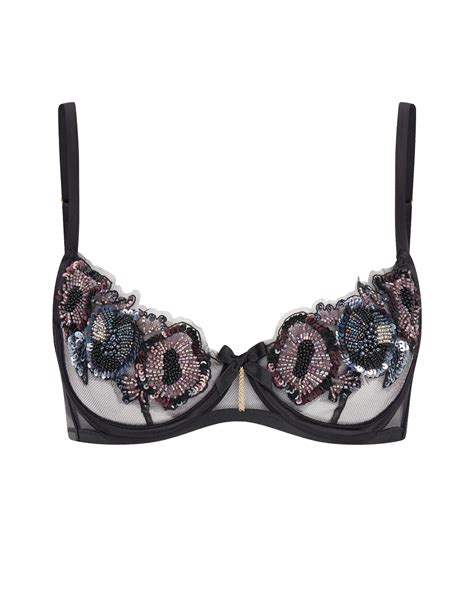 giana demi cup underwired bra by agent provocateur all lingerie