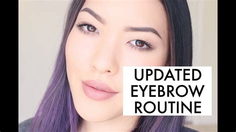 My Eyebrow Routine Soothingsista Youtube