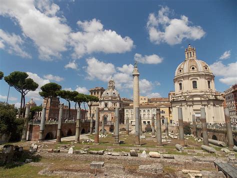 Hd Wallpaper Forum Romanum Rome Old Landmark Architecture Church