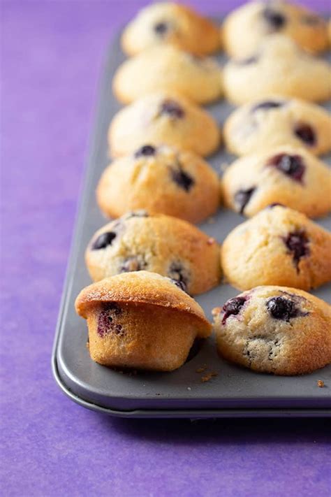 Mini Blueberry Muffins Perfect For The Lunchbox Sweetest Menu