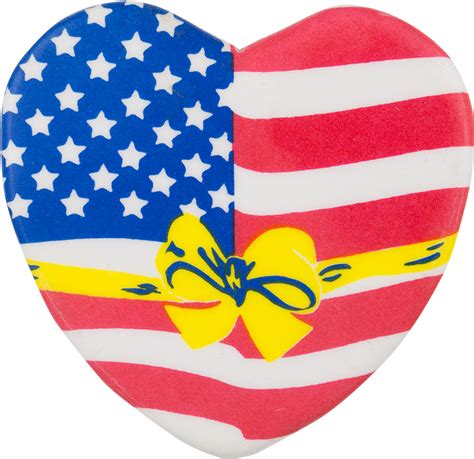 American Flag Heart PNG Transparent Image PNG Arts