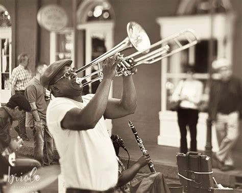 New Orleans Jazz Musician Photograph Music From The