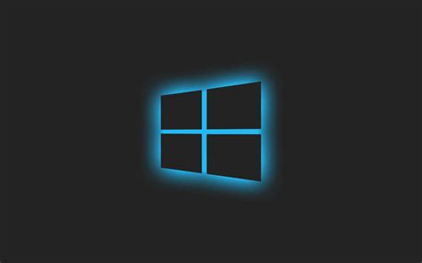 3840x2400 Windows 10 Logo Blue Glow Uhd 4k 3840x2400 Resolution