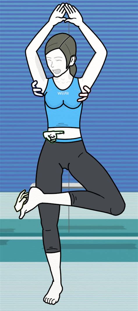 Wii Fit Trainer Keep Your Balance By Powernaught On Deviantart