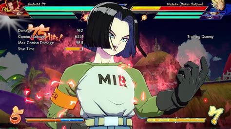 Dbfz Android 17 Tod Combo Youtube