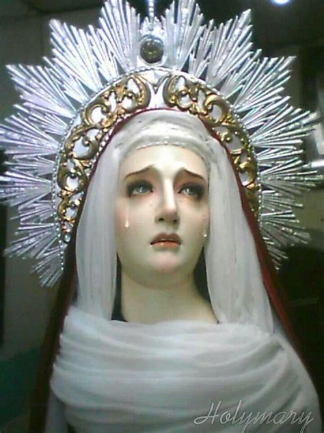Beautiful Our Lady Of Sorrows Virgin Mary Statue Blessed Virgin Mary