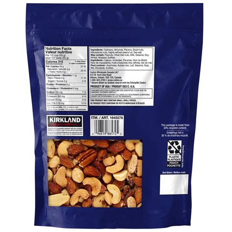 Kirkland Signature Extra Fancy Salted Mixed Nuts 40 Oz Delivery Or