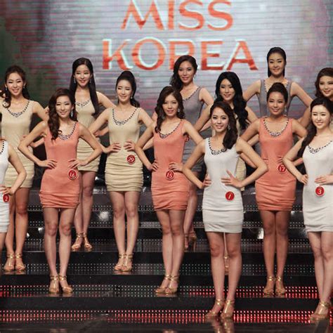 Contestants Perform Onstage During The 2013 Miss Korea Beauty Pageant At Sejong Center On June 4