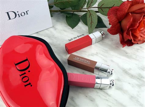 Dior Addict Lip Tattoo Long Wear Colored Tint Review Swatches Looks