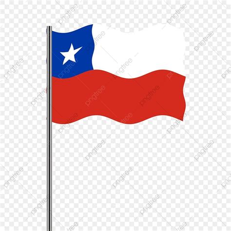 Ondeando La Bandera De Chile PNG Bandera De Chile Ondeando Png