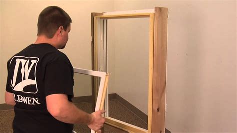 How To Remove A Wood Window Compression Sash Youtube