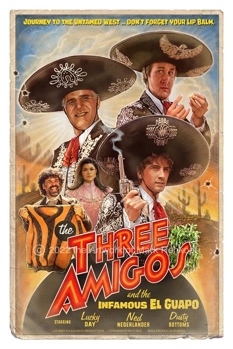 Three Amigos And The Infamous El Guapo Etsy Canada