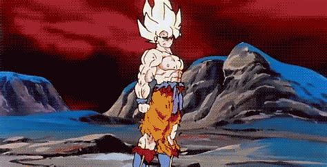 goku super sayain s find and share on giphy