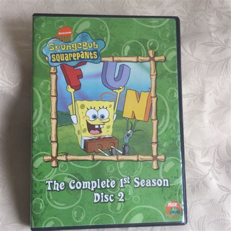 Spongebob Squarepants The Complete First Season Disc 2 Dvd Good