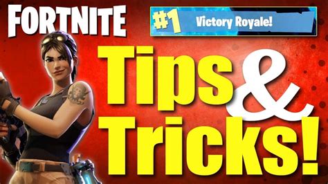 Fortnite Battle Royale Tips And Tricks Fortnite Tips To Help You Win Youtube