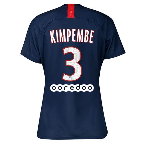 There are already 2 enthralling, inspiring and awesome images tagged with kimpembe. Maillot de match domicile Stadium Paris Saint-Germain 2019 ...