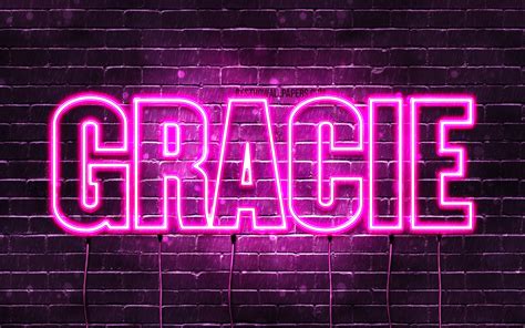 Download Wallpapers Gracie 4k Wallpapers With Names Female Names
