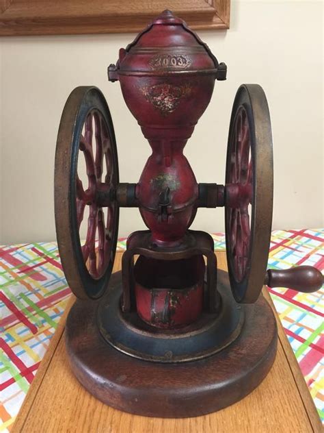 Antique Coffee Mill The Charles Parker Company General Store Country