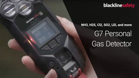 G7 Personal Gas Detector Lone Worker Safety Solutions NH3 H2S Cl2
