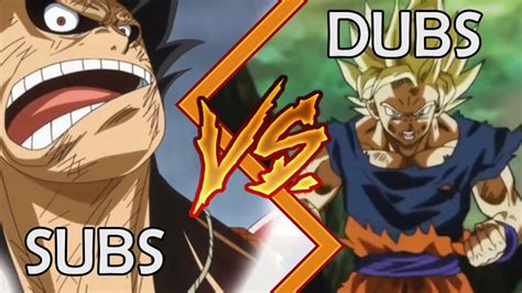 anime subs vs anime dubs which is better youtube