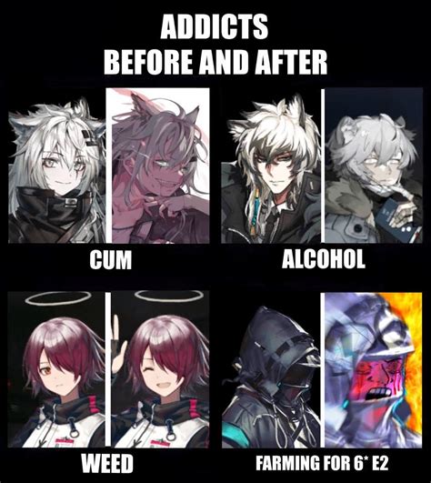 Game Addiction Arknights Know Your Meme