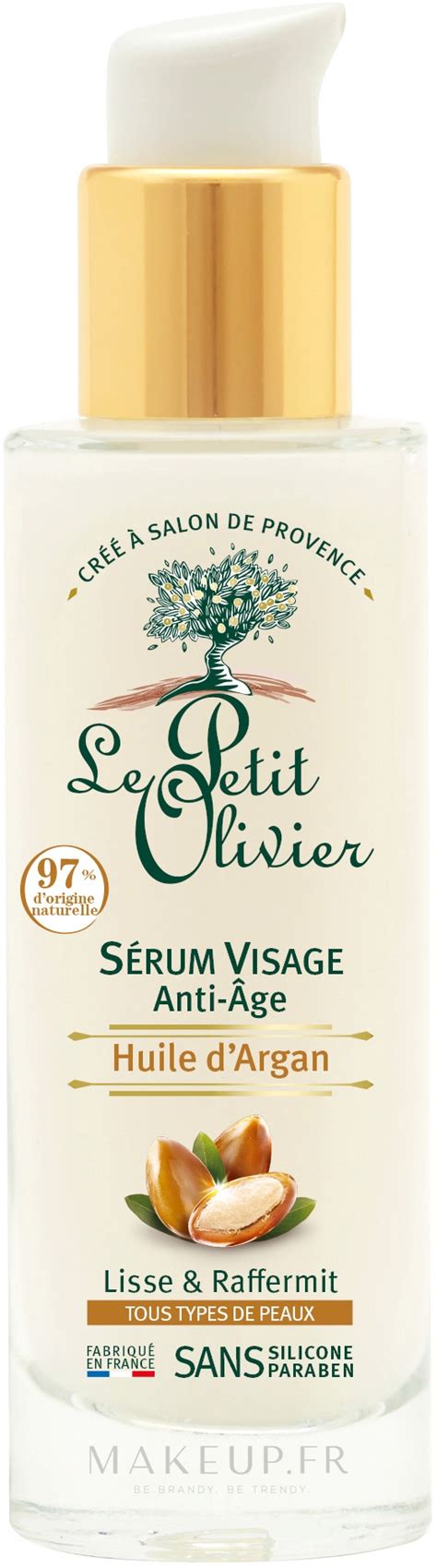 Le Petit Olivier Argan Oil S Rum Anti Rides Pour Visage Makeup Fr