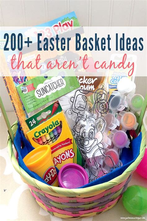 Easter Basket Ideas That Arent Candy For The Kids To Use In Their Crafts