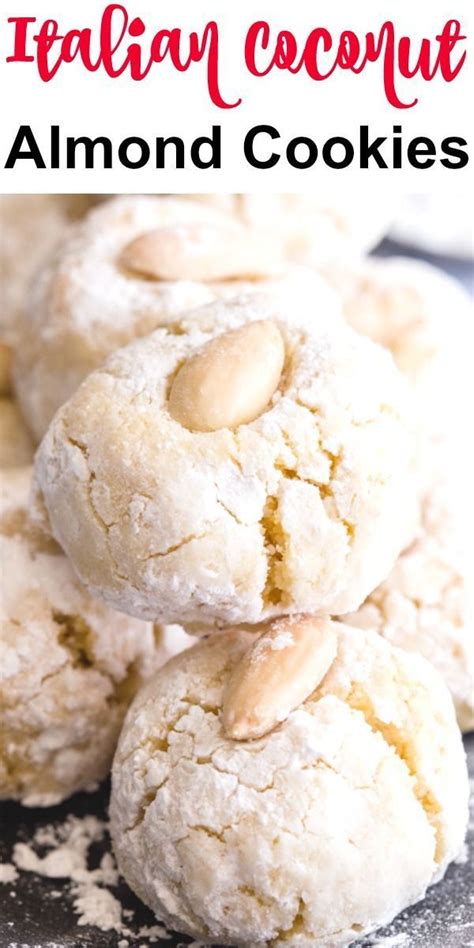 These Almond Cookies Are Made With Almond Flour Coconut Which Makes