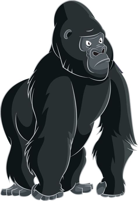 How To Draw Cartoon Gorilla Gorilla Drawing Png Transparent Cartoon