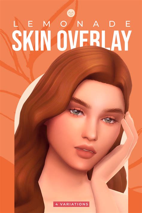 Lemonade Skin Overlay 🍋 Twistedcat On Patreon The Sims 4 Pc The Sims