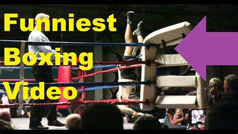 Funniest Boxing Bout Wtf I Had Him On The Ropes Bro Youtube