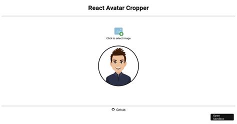 React Avatar Editor Examples Codesandbox