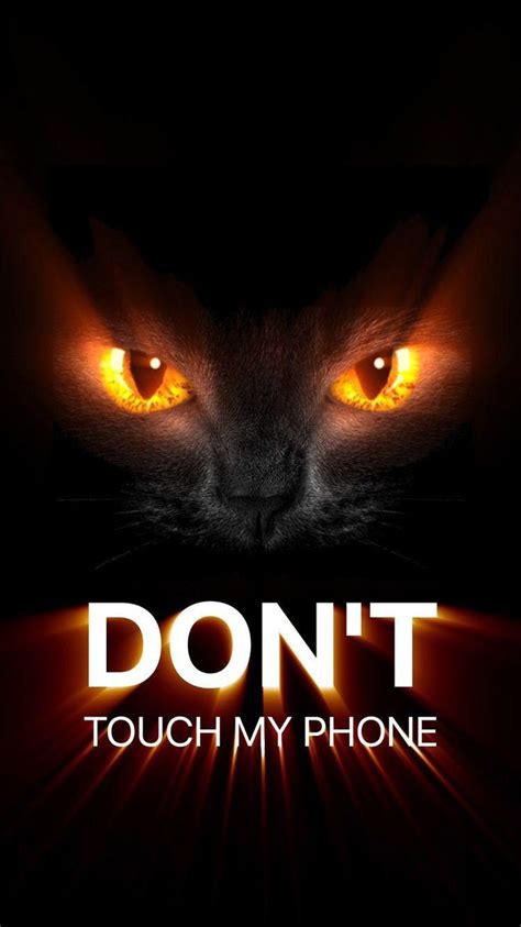What you need to know is that these images that you add will neither increase nor decrease the speed of your computer. Wallpaper For My Phone | Dont touch my phone wallpapers ...