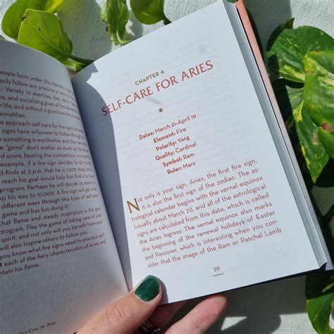 The Little Book Of Self Care For Aries Constance Stellas Sparrow And Fox