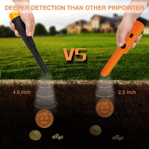Metal Detector Pinpointer Sunpow Ip68 Waterproof Handheld Pin Pointer