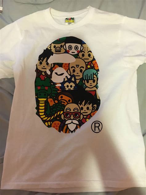 Bape Dbz X Bape Head T Dragon Ball Z Grailed