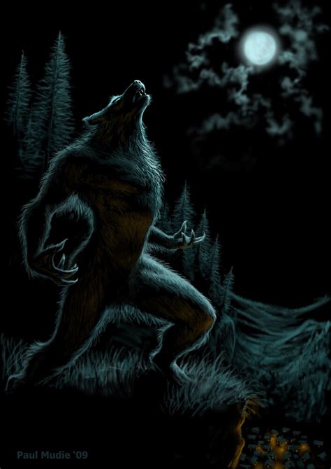 Howl Of The Werewolf By Paul Mudie Redbubble