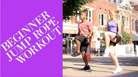 Learnin The Ropes Beginner Jump Rope Workout Youtube