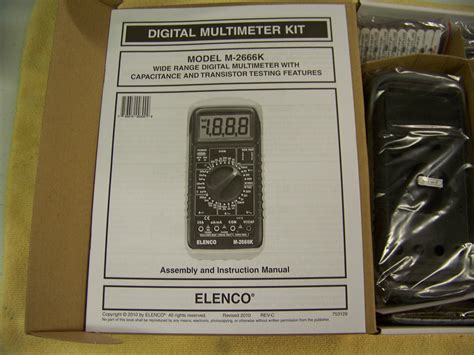 Getting My Kit Building On With The Elenco Model M 2666k Digital