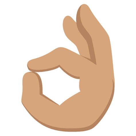 Ok Hand Emoji Clipart Free Download Transparent Png Creazilla