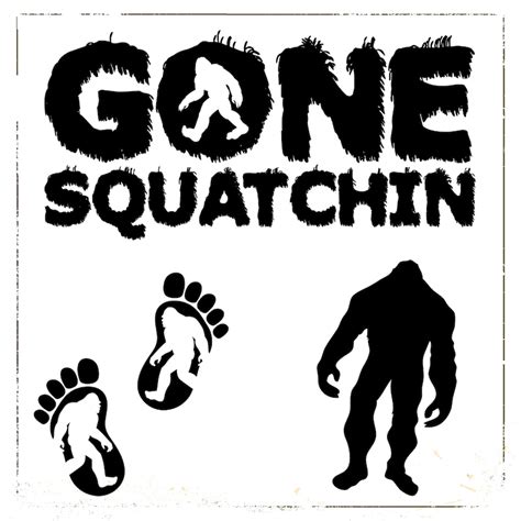 Big Collection of Bigfoot Silhouette Vectors Including Jpeg - Etsy